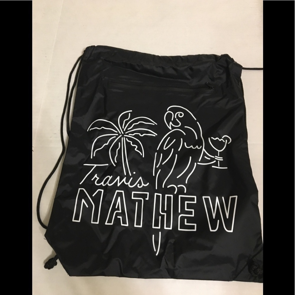 New Travis Mathew Drawstring Backpack